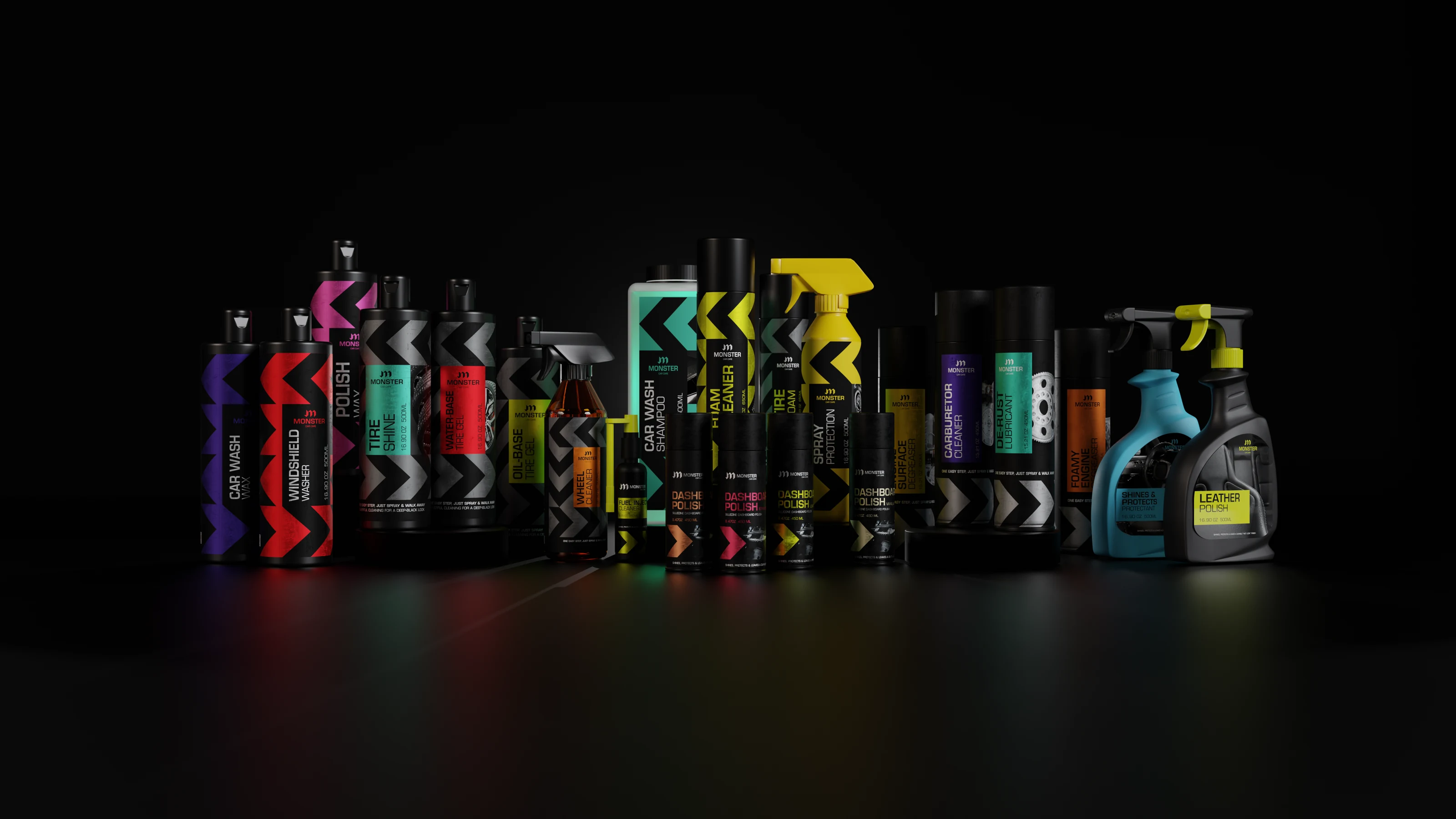 Full Monster product line-up
